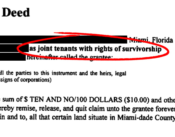 Will Your Miami Vacation, Rental, or Investment Property Transfer to You After a Co-Owner’s Passing? Think Again!